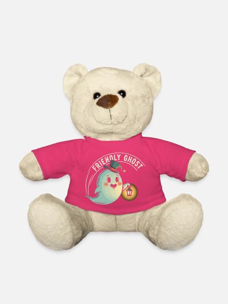 Freundlicher Geist mit Laterne - Teddy - Pink