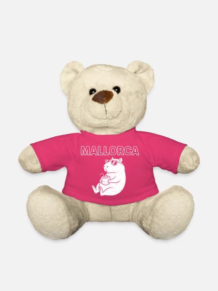 Mallorca Capybara Kokosnuss - Teddy - Pink