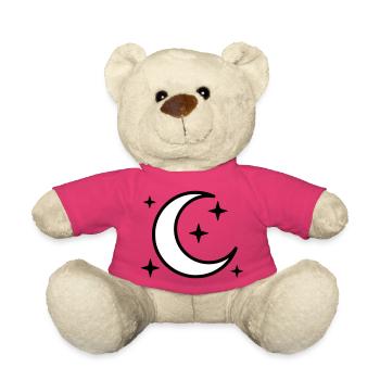 Mondsichel & Sterne | Magische Nacht - Teddy - Pink - Vorne