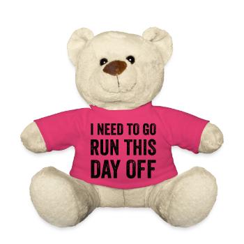 Ich muss diesen Tag frei machen - Teddy - Pink - Vorne