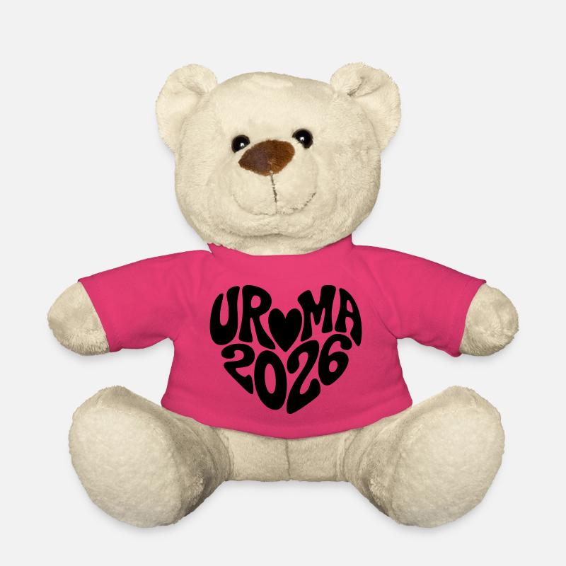 Uroma 2026 Herz Form - Teddy - Pink