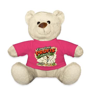 Einmal mit Profis arbeiten - Teddy - Pink - Vorne