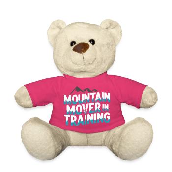  Mountain Mover In Training Christlicher Glaube - Teddy - Pink - Vorne