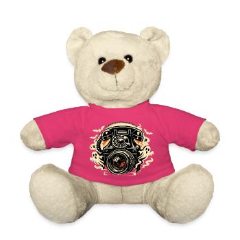 Flammenkamera Retro-Ästhetik - Teddy - Pink - Vorne
