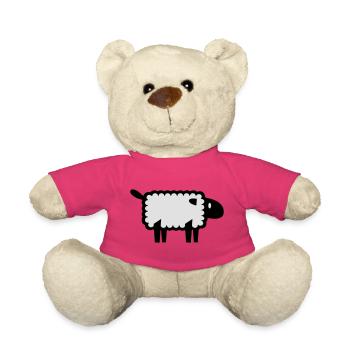 schaf - Teddy - Pink - Vorne