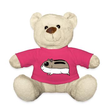 Rongeurs hamsters - Nounours - rose - Devant
