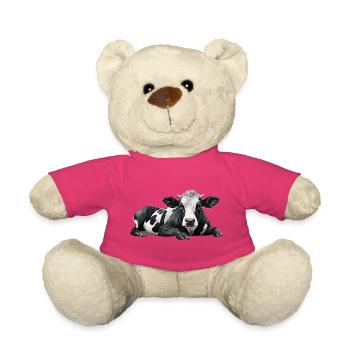 Kuh - Teddy - Pink - Vorne