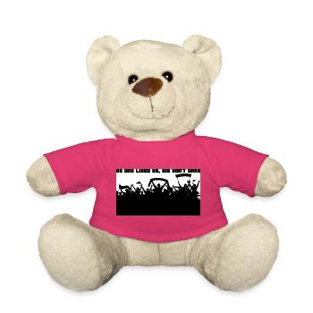 Fussball Fans Ultras - Teddy - Pink - Vorne