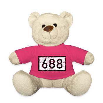 Rheinkilometer 688 Vintage - Köln am Rhein - Teddy - Pink - Vorne