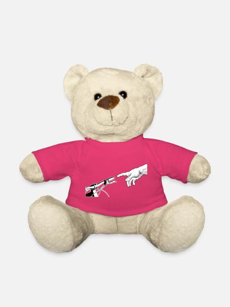 Divine Touch Fahrrad Kunstdesign - Teddy - Pink