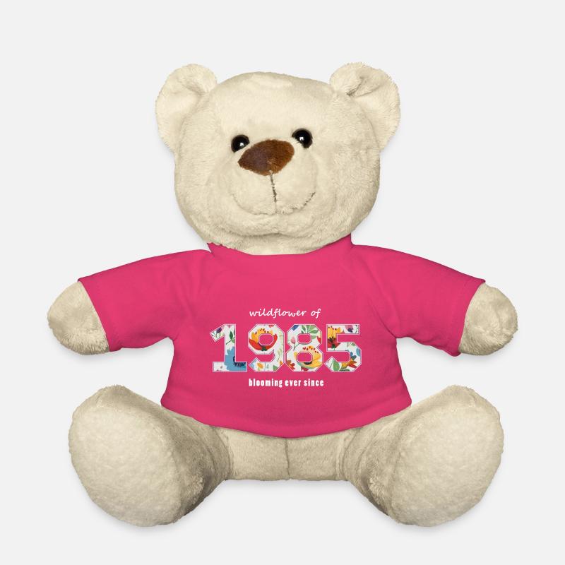 Blumen 1985 - 40-jähriges Jubiläum - Teddy - Pink
