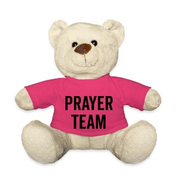 Prayer Team - Teddy Bear - pink - Front