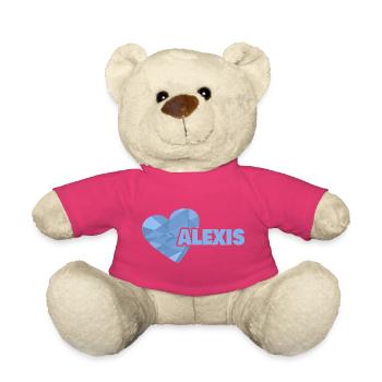 Maman Alexis - Nounours - rose - Devant