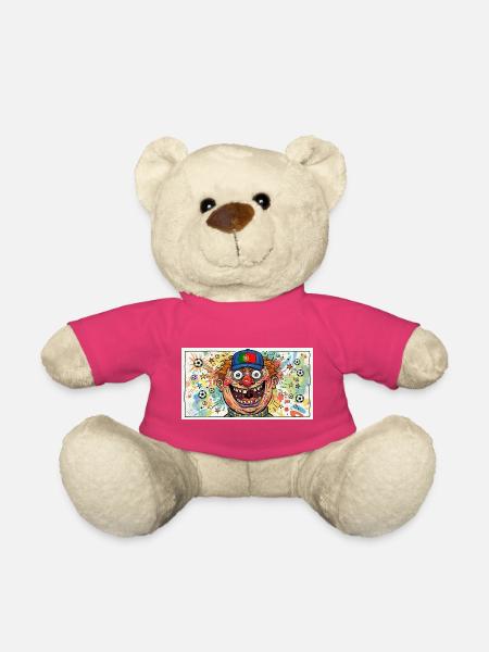 Portugal Clown Fußballzauber - Teddy - Pink