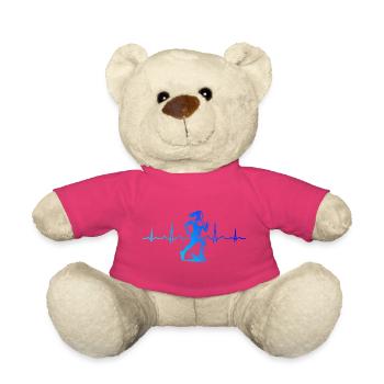 Motif récurrent qui fonctionne immédiatement - Nounours - rose - Devant