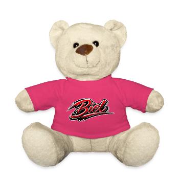 Biel Schriftzug - Teddy - Pink - Vorne