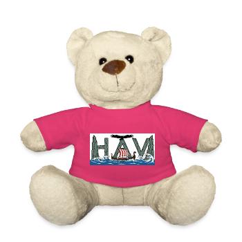 Havets Viking - Le Viking de la mer - Nounours - rose - Devant