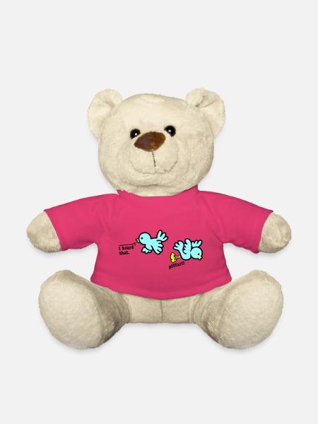 when birds fart - Teddy - Pink