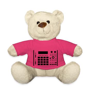 MPC 1000 white - Teddy - Pink - Vorne