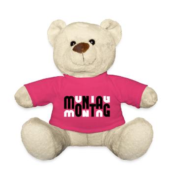 Montag Black/White - Teddy - Pink - Vorne