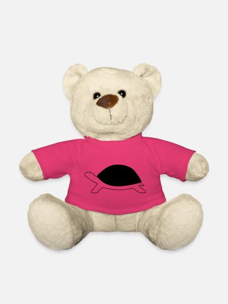 Turtle - Teddy Bear - pink