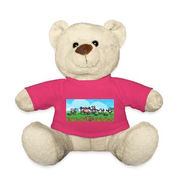 Émission Pixel du Gymnase Paysan - Nounours - rose - Devant