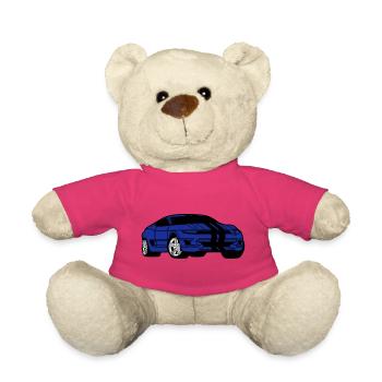 Sportwagen - Sportauto - Coupé - Teddy - Pink - Vorne