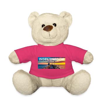 Le mug Usedom - Nounours - rose - Devant
