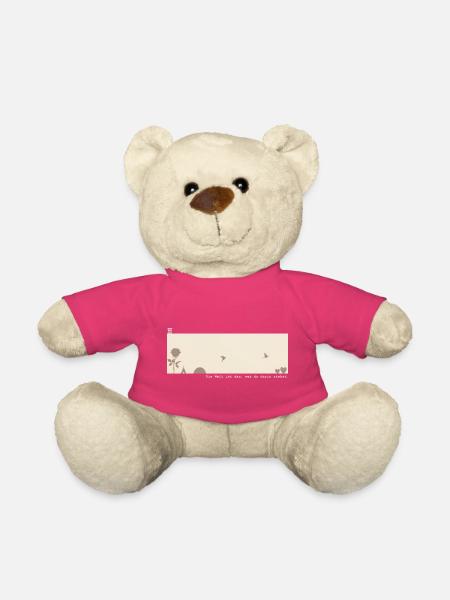 Fenster zur Welt - Teddy - Pink