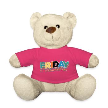 Freitag Retro Stack Letters - Teddy - Pink - Vorne
