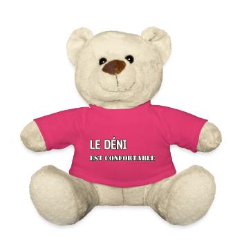 Verleugnung ist bequem. - Teddy - Pink - Vorne