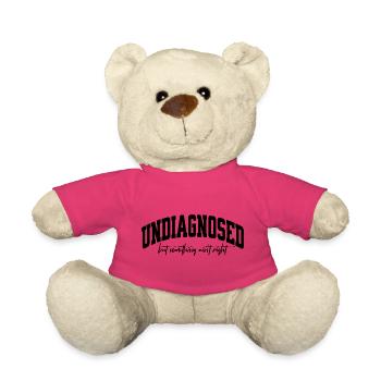 Non diagnostiqué mais quelque chose ne va pas - Nounours - rose - Devant