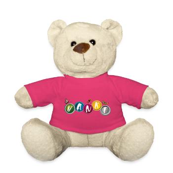 Thank you - Teddy Bear - pink - Front