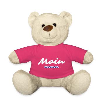 Wi secht Moin nordische Welle - Teddy - Pink - Vorne