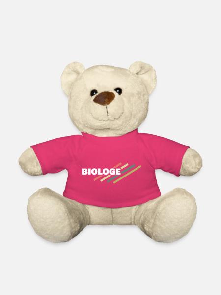 Biologe als Beruf - Teddy - Pink