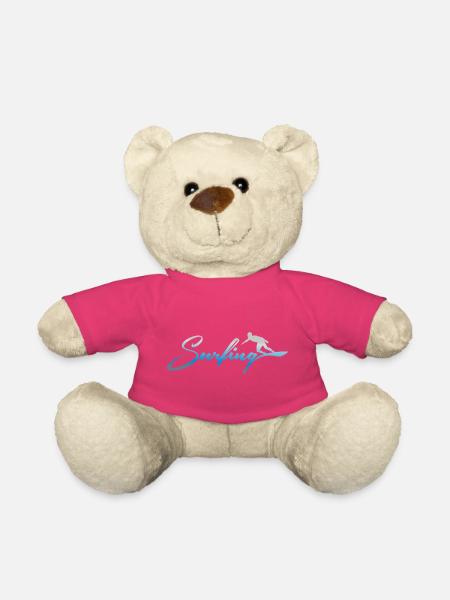 SURFING, SURFING - Teddy Bear - pink