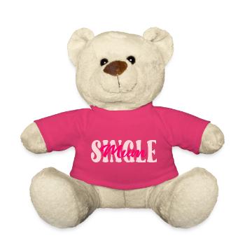 British Single Mum - Teddy Bear - pink - Front