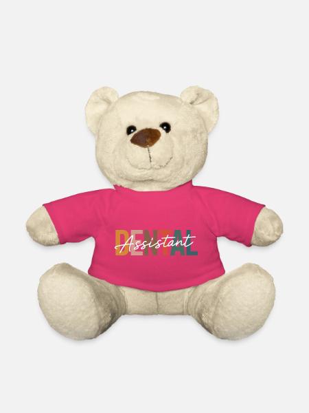 Dental Assist Farbblock Design - Teddy - Pink