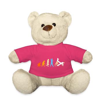 Évolution de la capoeira - Nounours - rose - Devant