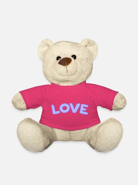Pastell-Liebesblasen - Teddy - Pink