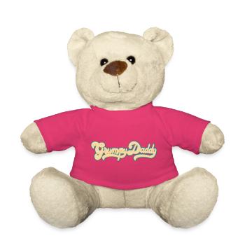 Grumpy Daddy Retro Script - Farbe "Groovy Baby" - Teddy - Pink - Vorne
