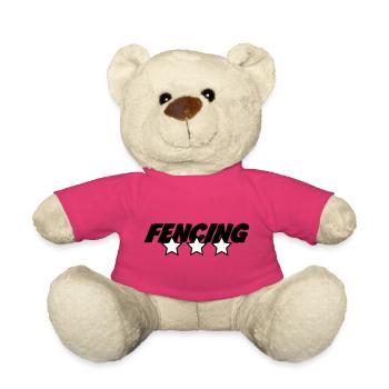 Drei-Sterne-Fechten: der beste Florettfechter - Teddy - Pink - Vorne