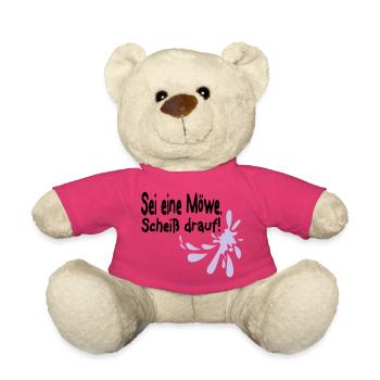 Möwen Scheiß drauf--3 - Teddy - Pink - Vorne
