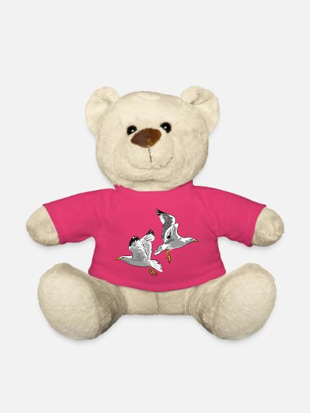 mouette - Nounours - rose