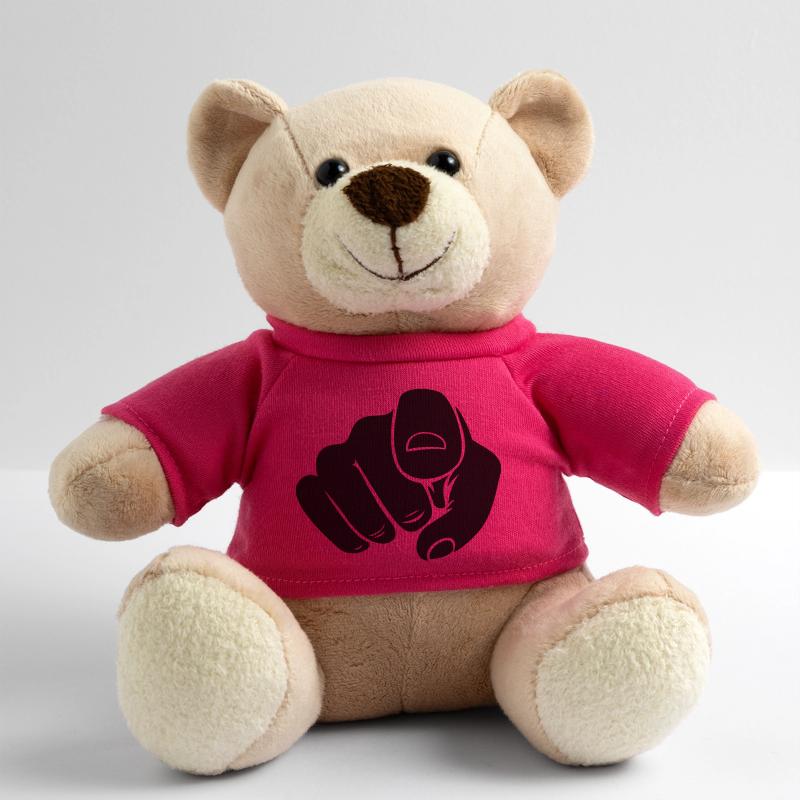 Pointer la main du doigt Nounours