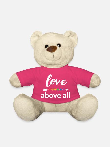 Love Above All - Teddy Bear - pink