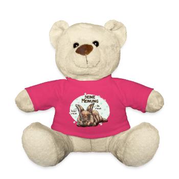 Interessiert mich nicht - Teddy - Pink - Vorne