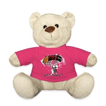 Parachutist - Teddy Bear - pink - Front