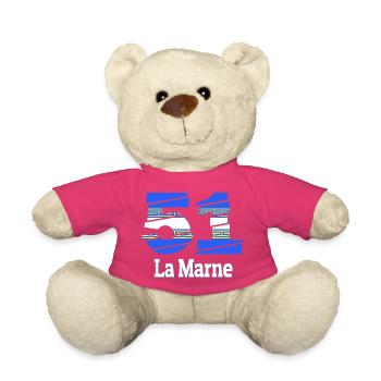 51 - Nounours - rose - Devant