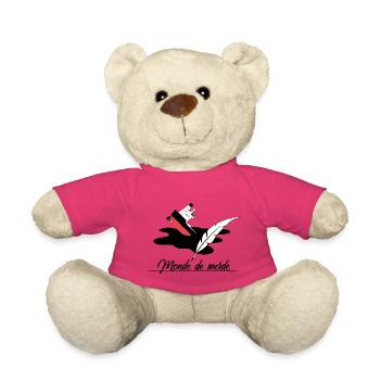 Monde de merde - Nounours - rose - Devant